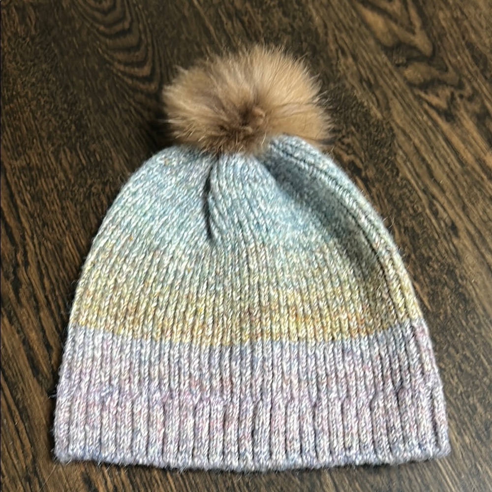 Z Supply Cool Rainbow Winter Knit Hat